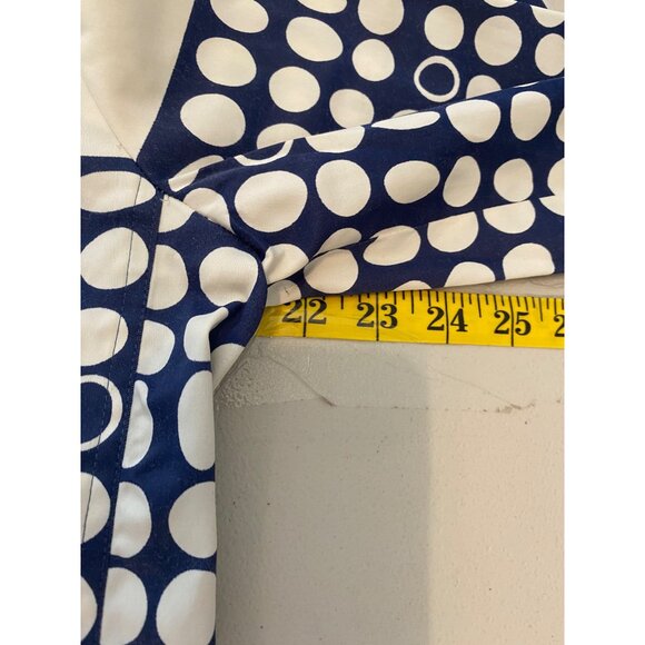 St. John Sport Marie Gray Lightweight Jacket Red White Blue Large - Picture 8 of 11